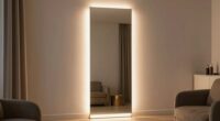 top illuminated full length mirrors
