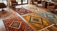 top large boho salon rugs