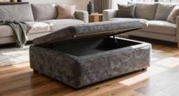 top large space storage ottomans