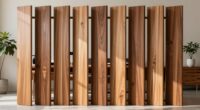 top luxury wood divider options