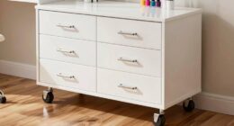 top nail salon storage cabinets