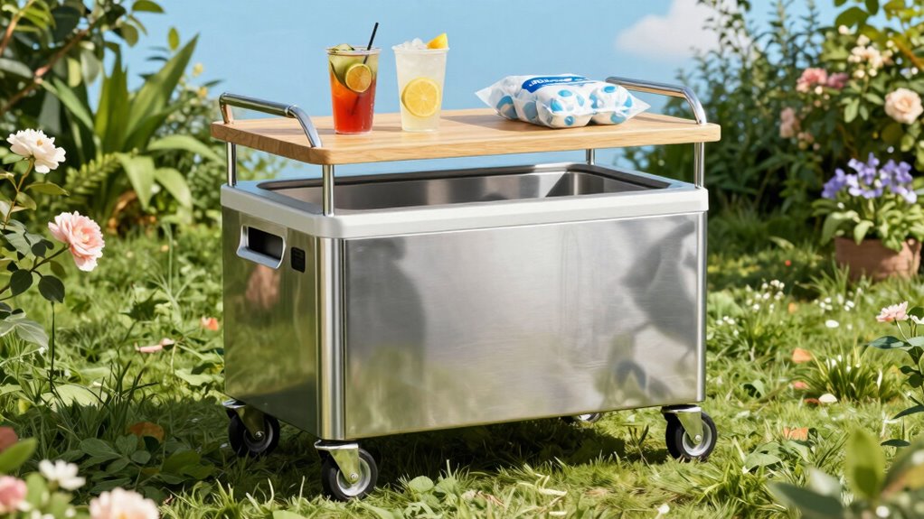 top outdoor cooler carts