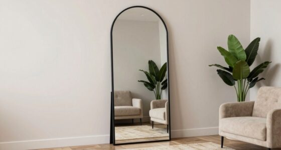 top oversized arched mirrors
