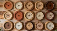 top oversized boho clocks