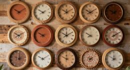 top oversized boho clocks