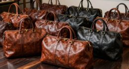 top premium men s leather duffels