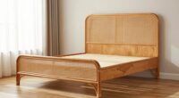 top queen rattan bed frames