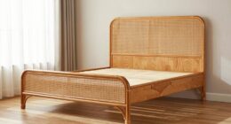 top queen rattan bed frames