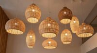 top rattan pendant lights