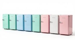 top retro mini fridges