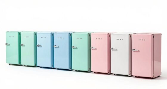 top retro mini fridges