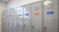 top salon staff locker cabinets