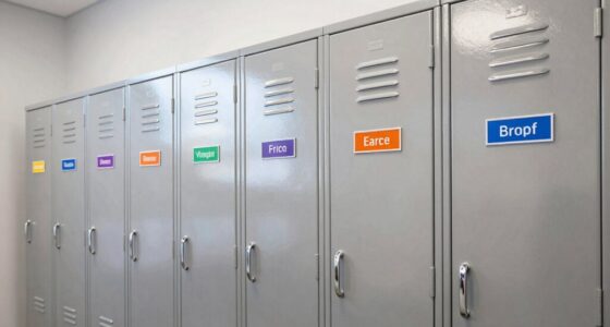 top salon staff locker cabinets