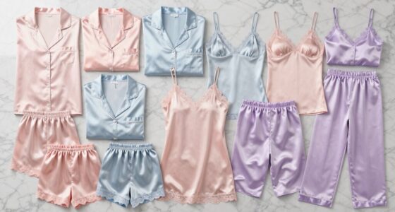 top silk pajama sets