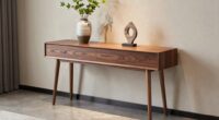 top solid wood console tables