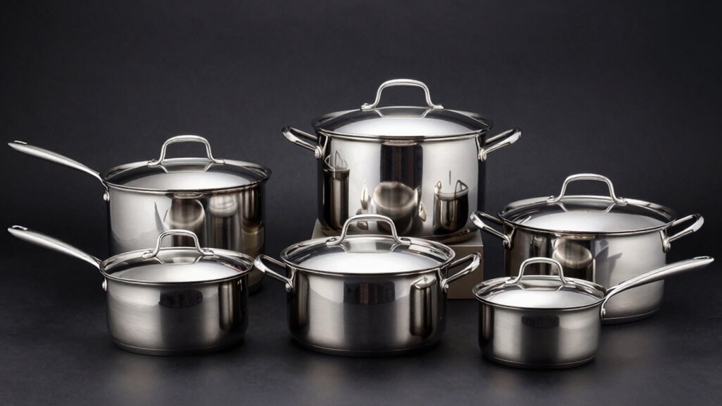 top stainless steel cookware