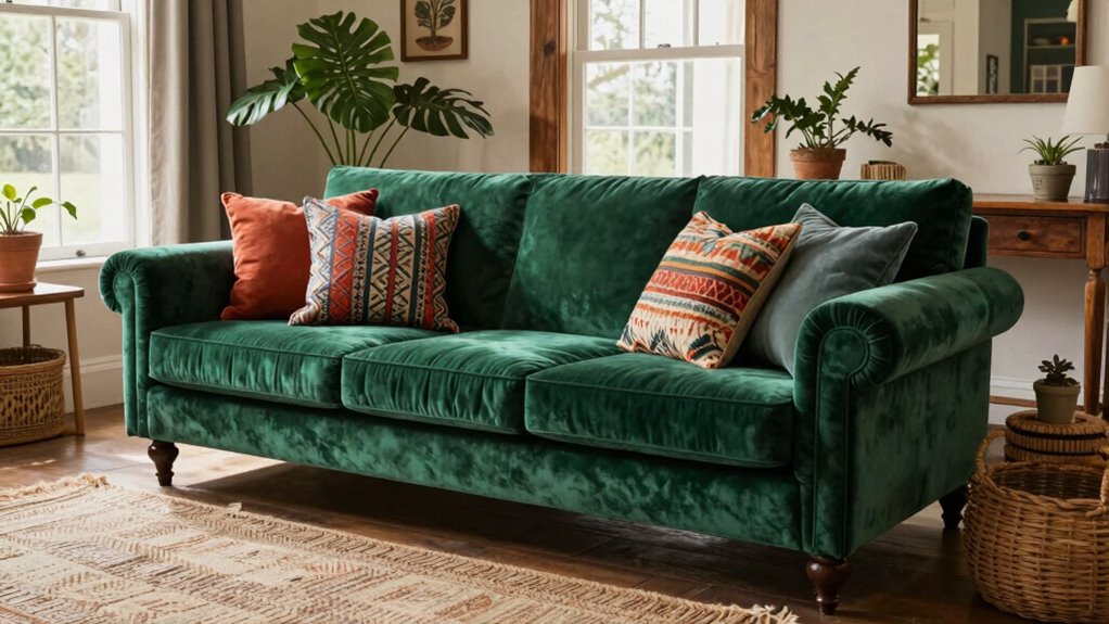 top velvet boho couch picks