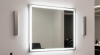 top wall mounted lighted mirrors