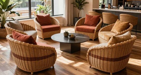 top wicker papasan chairs