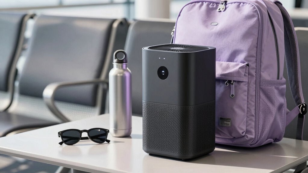 travel friendly efficient air purifier