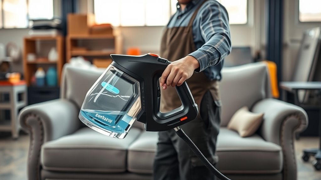 upholstery cleaning effectiveness and safety