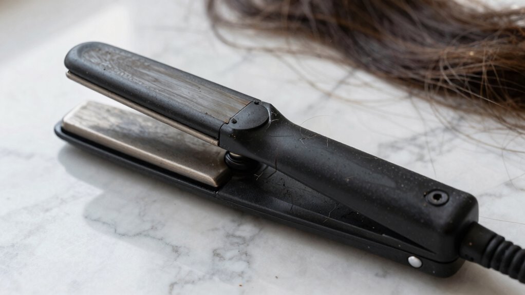 adjust heat for hair type