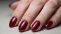 applying uneven nail polish