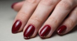 applying uneven nail polish