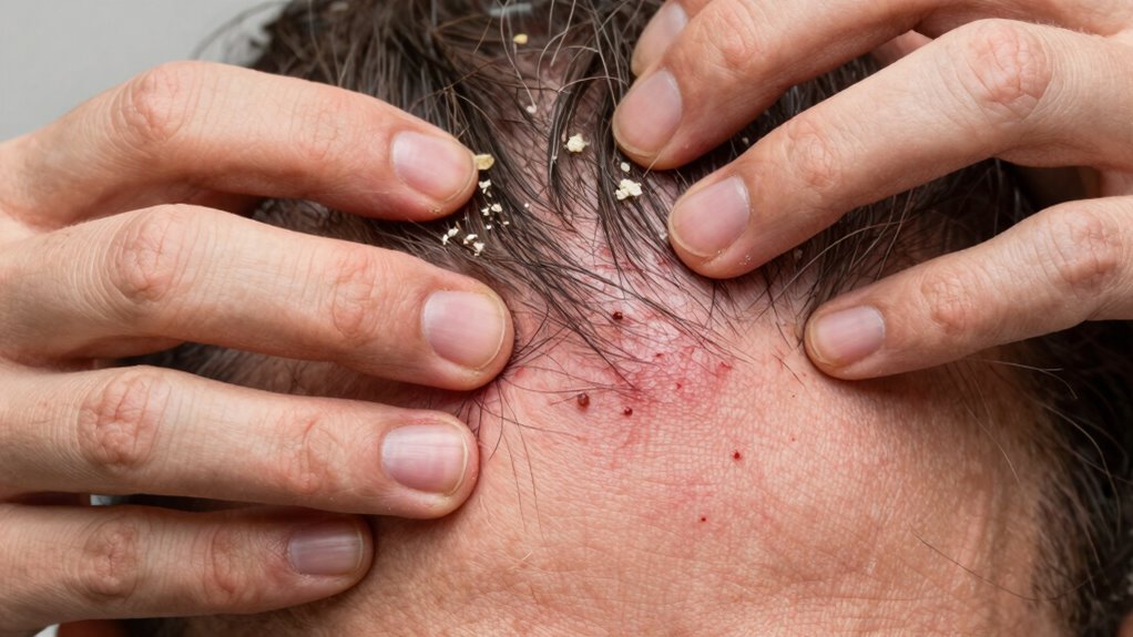 avoid scratching scalp damage