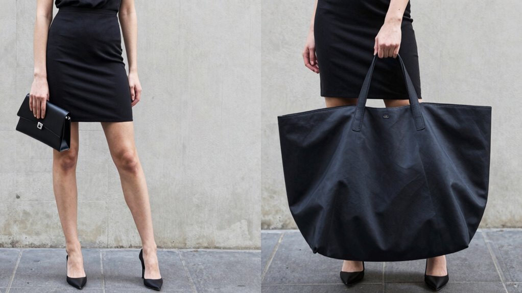 bag size influences personal style