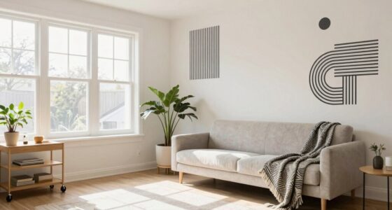 balanced adaptable rental decor