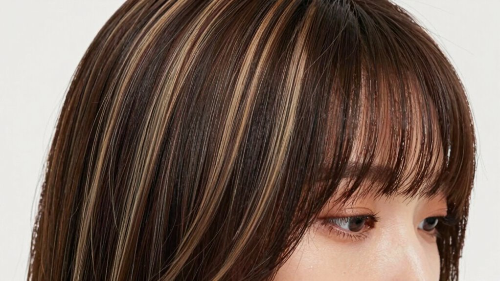 balayage and root shadowing