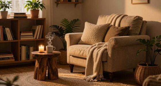 comfortable inviting small space