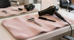 comfortable supportive stylist workspace