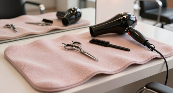 comfortable supportive stylist workspace
