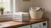 consistent laundry routine calm