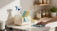 consistent small cleaning efforts