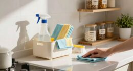 consistent small cleaning efforts