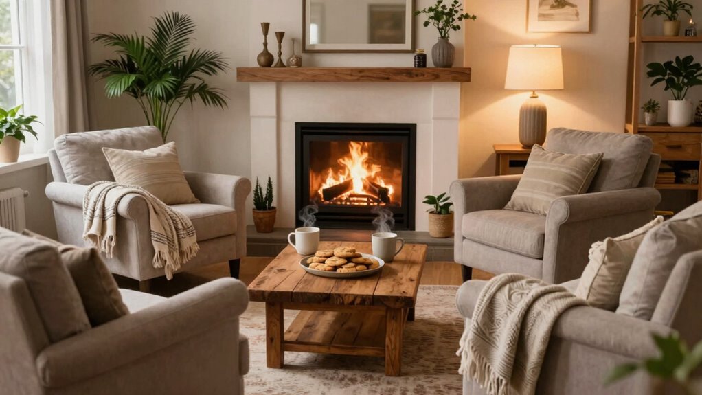create inviting comfortable atmosphere