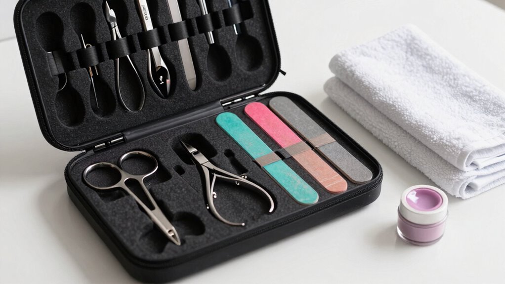 durable organized hygienic nail storage