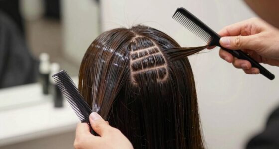 effective blow dry sectioning