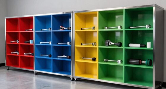 efficient color organization system