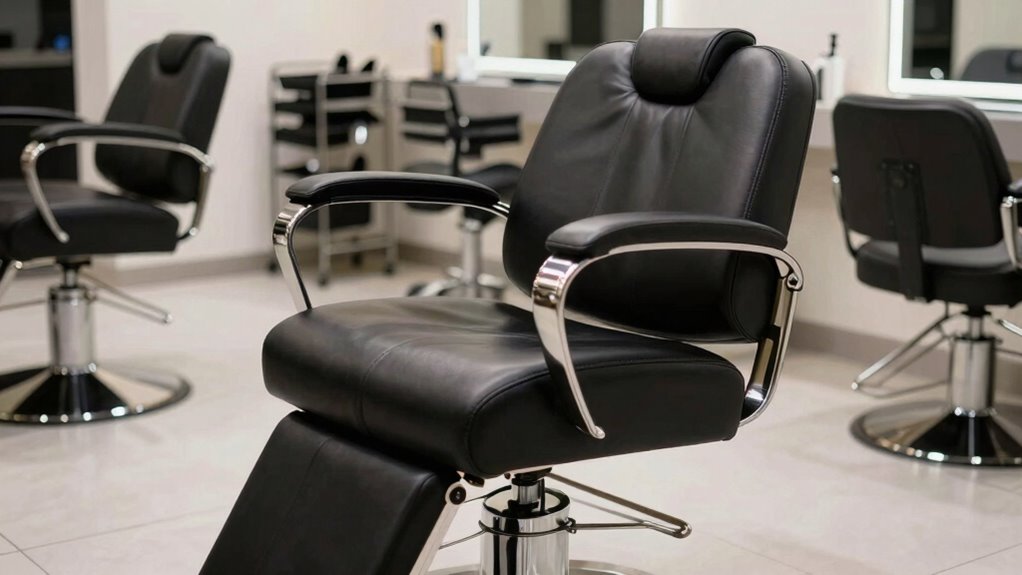 ergonomic adjustable salon seating