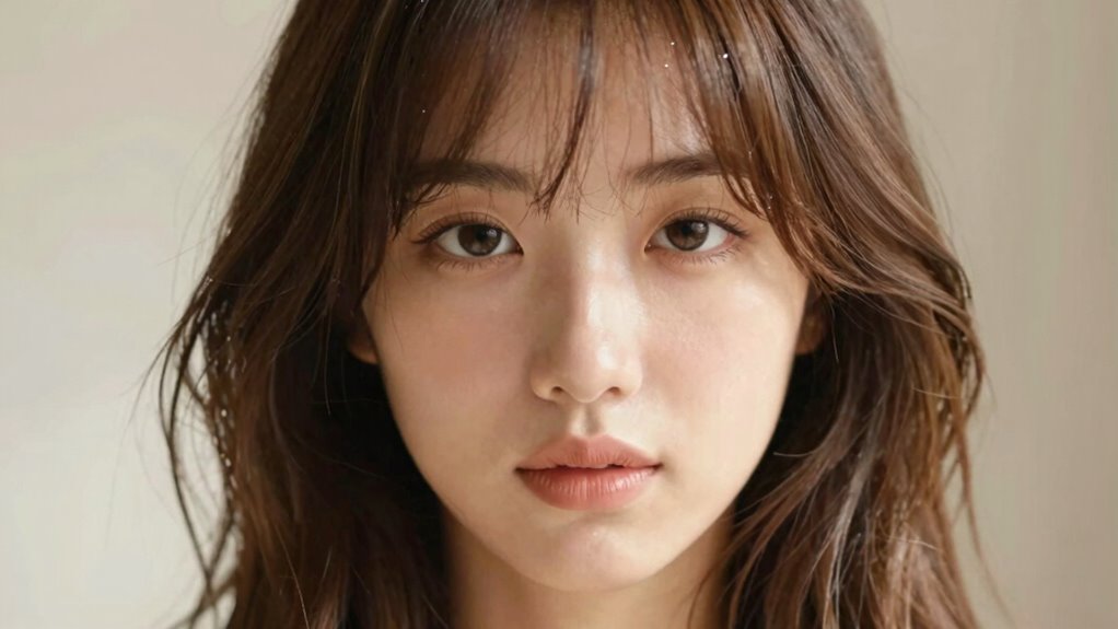 face framing enhances natural features