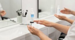 immediate sanitization effectiveness