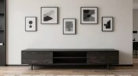 incorrect tv console height