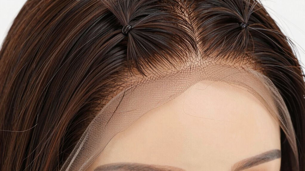 lace front realistic texture