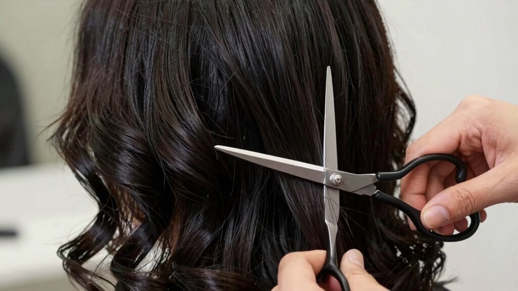 layered cuts balance thick hair
