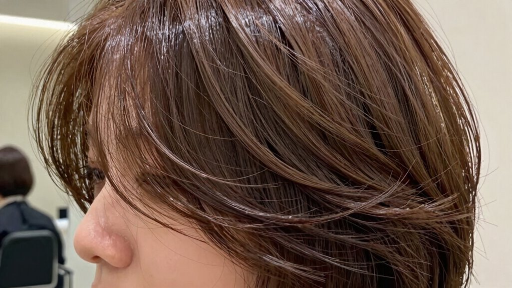 layered or blunt styling