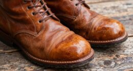 leather boots require extra care